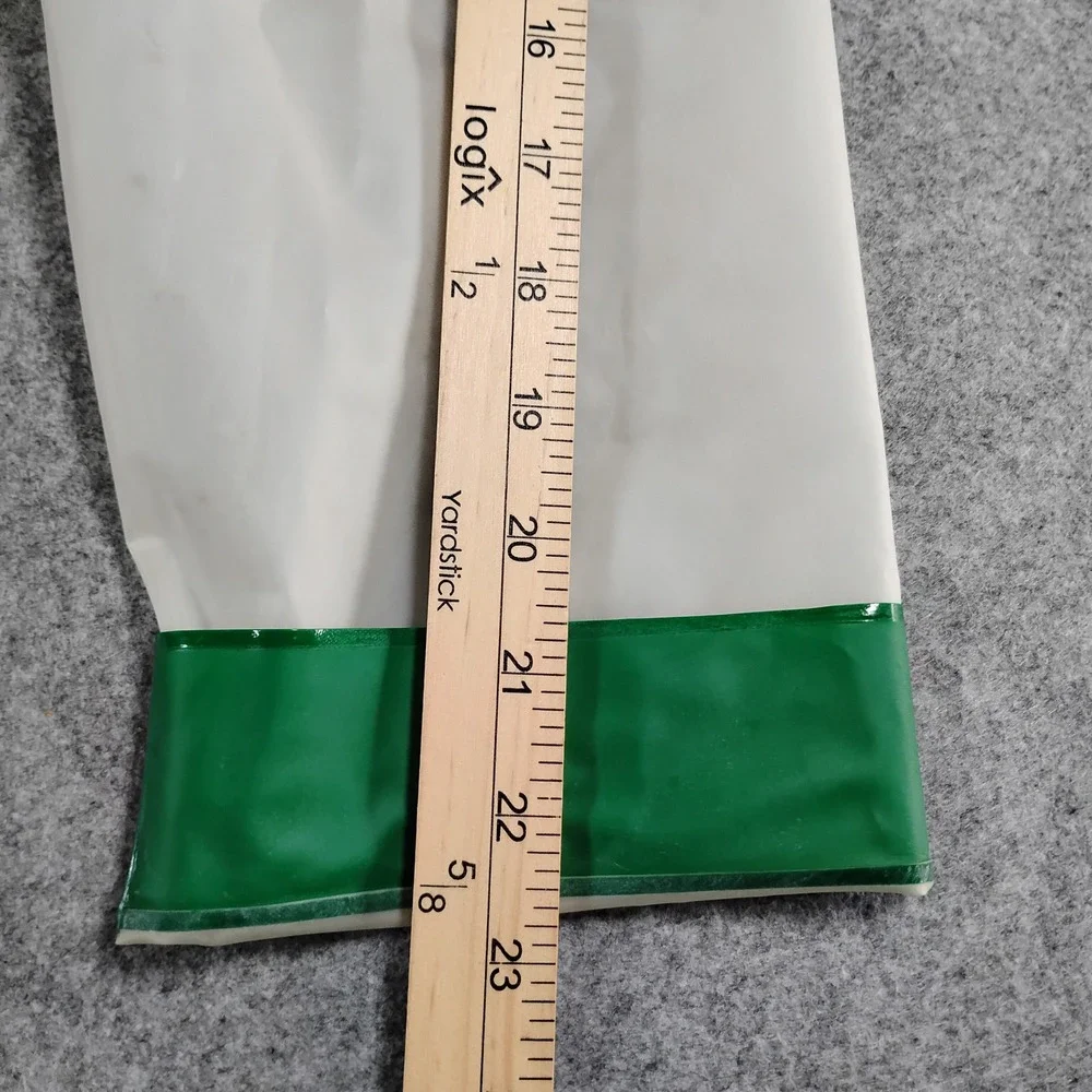 Hunter Original Women Medium White Green Grey Translucent Hooded Raincoat Jacket - Picture 10 of 16